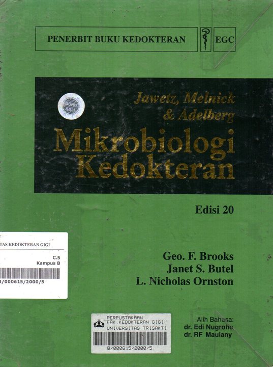 Download Ebook Mikrobiologi Kedokteran Jawetzl